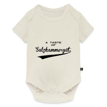 A taste of Salzkammergut - Austria holiday - Baby Premium short-sleeve bodysuit - off white - Front