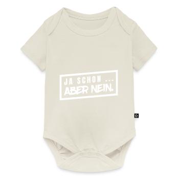 La Le Lu wenn dich einer nervt Schlag zu - Baby Premium Kurzarmbody - Naturweiß - Vorne