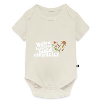 Le Smore que vous lisez Le Smore que vous connaissez Guimauve - Body à manches courtes Premium Bébé - blanc cassé - Devant