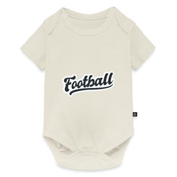 American Football Rugby Ball Sports Favorite sport - Baby Premium short-sleeve bodysuit - off white - Front