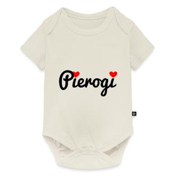 Pierogi - Body à manches courtes Premium Bébé - blanc cassé - Devant