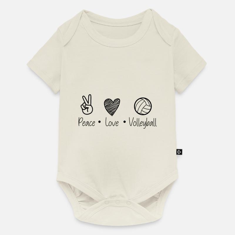 volley- - Body à manches courtes Premium Bébé - blanc cassé