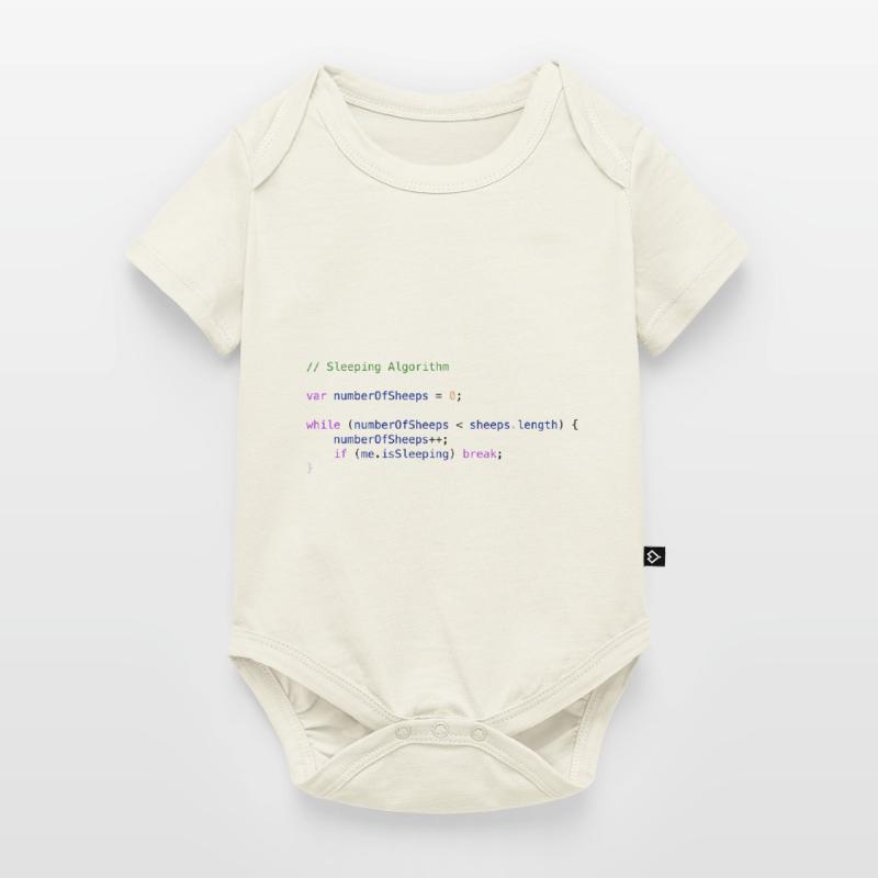 Programmation code logique compte de moutons Body à manches courtes Premium Bébé