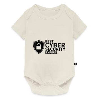 Cybersecurity Design for Hackers and Cyber Security - Baby Premium short-sleeve bodysuit - off white - Front