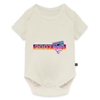 Retro Vintage 2007 Nostalgic Birthday Men Women - Baby Premium short-sleeve bodysuit - off white - Front