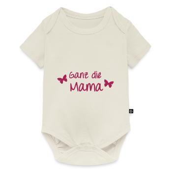 Quite the mom - Baby Premium short-sleeve bodysuit - off white - Front