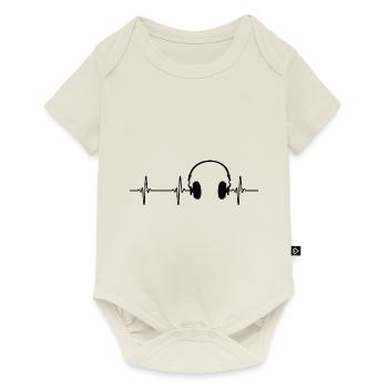 Braingasm ASMR Tingling Triggers Headphone - Baby Premium short-sleeve bodysuit - off white - Front