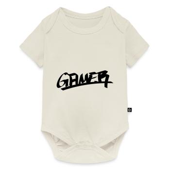 Gamer - Baby Premium short-sleeve bodysuit - off white - Front