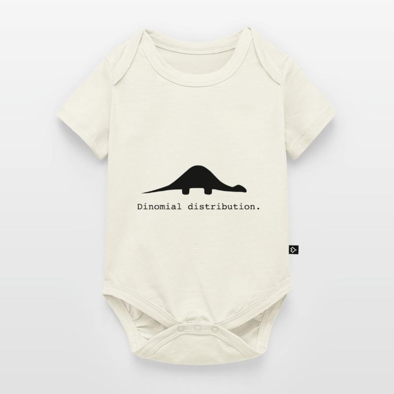 funny nerd geek, gift idea, Binomial distribution Baby Premium Kurzarmbody