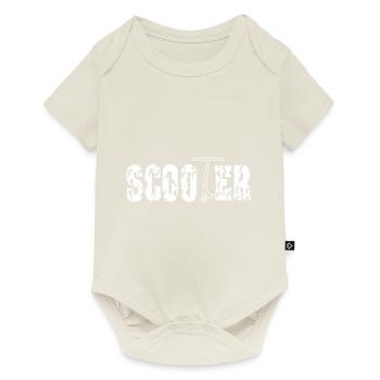 Cascades et astuces de scooter pour les scooters - Body à manches courtes Premium Bébé - blanc cassé - Devant