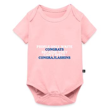 Congrats - They Can't Spell Congrajlashins 2 - Baby Premium short-sleeve bodysuit - rose - Front