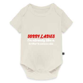 I'm Already Like A Brother To Someone Else 4 - Baby Premium short-sleeve bodysuit - off white - Front