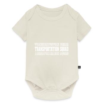 Transportation Squad 8 - Baby Premium Kurzarmbody - Naturweiß - Vorne