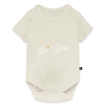 Isla Custom Name for Women Kids Toddlers - Isla - Baby Premium short-sleeve bodysuit - off white - Front