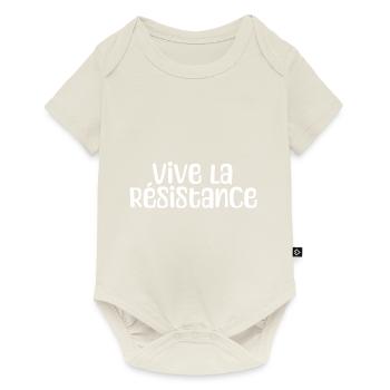 Vive la Résistance Es lege die Revelution - Baby Premium short-sleeve bodysuit - off white - Front