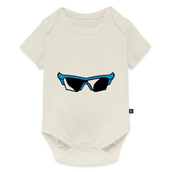 lunette de soleil 1511 - Body à manches courtes Premium Bébé - blanc cassé - Devant