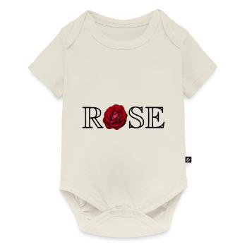 rose - Body à manches courtes Premium Bébé - blanc cassé - Devant