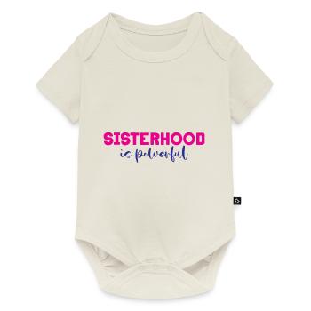 Sisterhood is Powerful 11 - Baby Premium Kurzarmbody - Naturweiß - Vorne