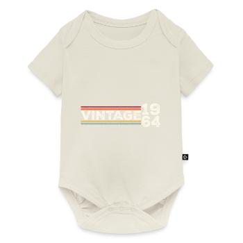 Jahrgang 1964 Geschenke Legende für 59 Jahre alt - 59. - Baby Premium Kurzarmbody - Naturweiß - Vorne