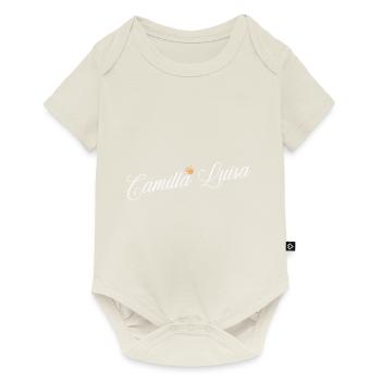 Camilla Nom pour les femmes Enfants Tout-petits - Camilla - Body à manches courtes Premium Bébé - blanc cassé - Devant