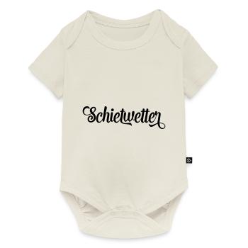 schietwetter - Baby Premium Kurzarmbody - Naturweiß - Vorne