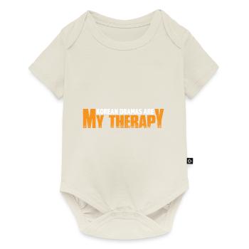Les drames coréens sont ma thérapie 7 - Body à manches courtes Premium Bébé - blanc cassé - Devant