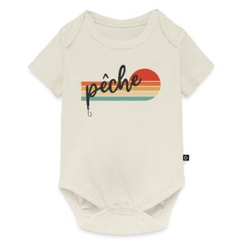 pêche | la pêche - Body à manches courtes Premium Bébé - blanc cassé - Devant