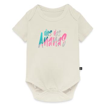 Dies Das Ananas - Baby Premium Kurzarmbody - Naturweiß - Vorne
