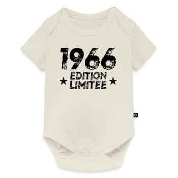 1966 Limited Edition Cadeau D'anniversaire !! - Body à manches courtes Premium Bébé - blanc cassé - Devant