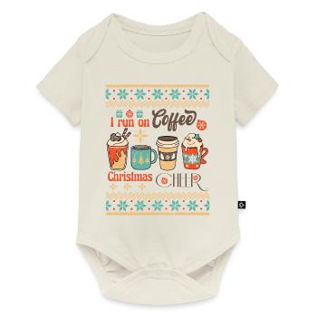 Weihnachten Santa Claus Merry Christmas - Baby Premium short-sleeve bodysuit - off white - Front