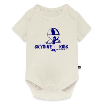 Skydive Kids - Baby Premium Kurzarmbody - Naturweiß - Vorne