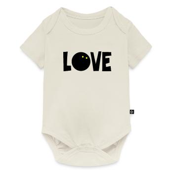 Squash Love Squash Player Squasher Squash - Baby Premium short-sleeve bodysuit - off white - Front