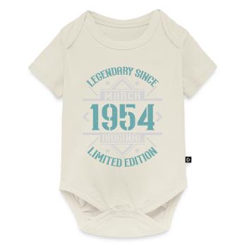 Legendary since March 1954 limited edition - Baby Premium short-sleeve bodysuit - off white - Front