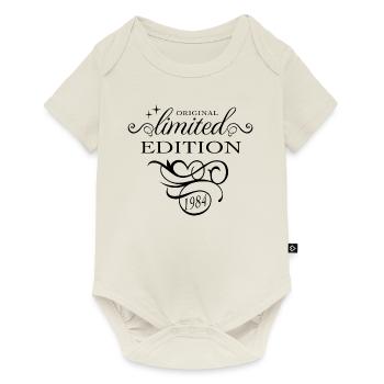 Limited Edition 1984 40th Birthday Gift Ladies - Baby Premium short-sleeve bodysuit - off white - Front