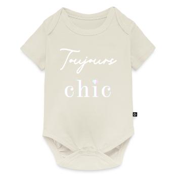 TOUJOURS CHIC - Body à manches courtes Premium Bébé - blanc cassé - Devant