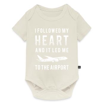 Voyage Voyage Vacances Aventure Tourisme Cadeau - Body à manches courtes Premium Bébé - blanc cassé - Devant