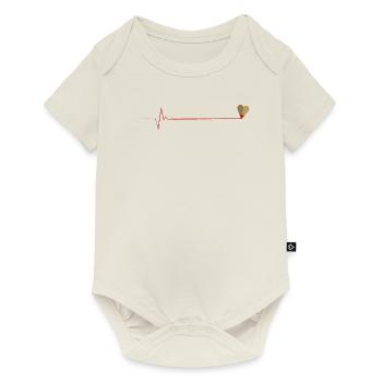 Creative Heartbeate : Dessiner pour la vie - Body à manches courtes Premium Bébé - blanc cassé - Devant