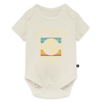 Football Sayings - Funny Football Lovers Gift - Baby Premium short-sleeve bodysuit - off white - Front