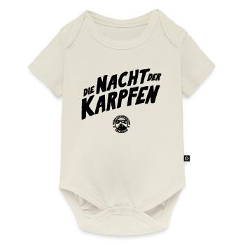 Die Nacht der Karpfen - Titel - Baby Premium Kurzarmbody - Naturweiß - Vorne