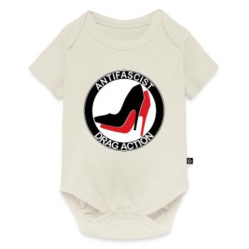 ANTIFASCIST DRAG ACTION - Baby Premium short-sleeve bodysuit - off white - Front