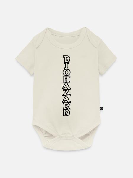 Biohazard__V015 - Baby Premium Kurzarmbody - Naturweiß
