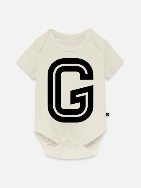 G - Baby Premium Kurzarmbody - Naturweiß