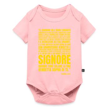 Hesekiel 25 17 - Baby Premium Kurzarmbody - Rosa - Vorne