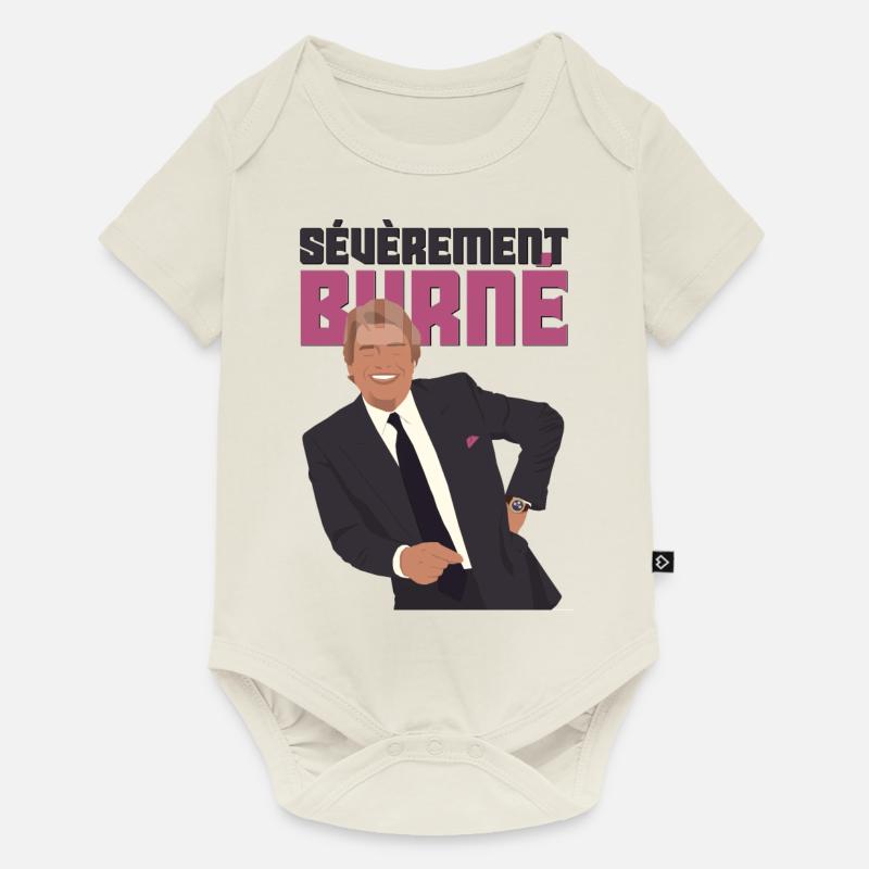 SEVEREMENT BURNÉ - Body à manches courtes Premium Bébé - blanc cassé