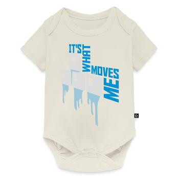 its what moves me - Baby Premium short-sleeve bodysuit - off white - Front