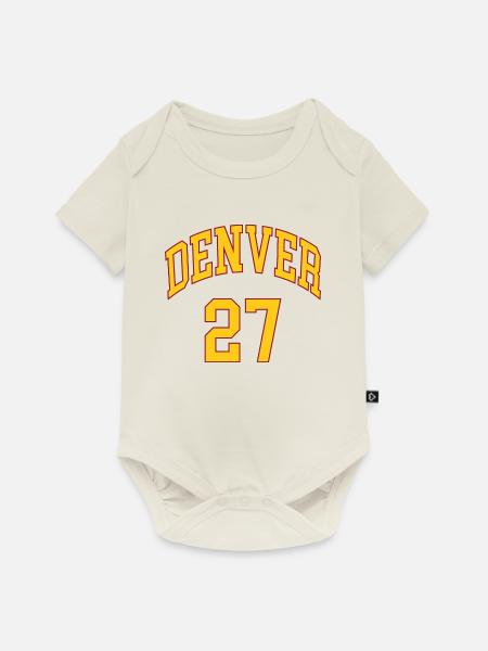Denver 27 - Baby Premium Kurzarmbody - Naturweiß