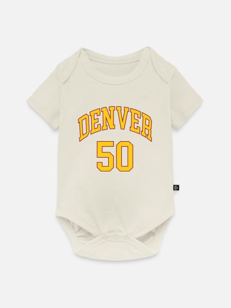 Denver 50 - Baby Premium Kurzarmbody - Naturweiß