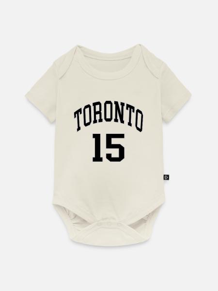 Toronto 15 - Baby Premium Kurzarmbody - Naturweiß