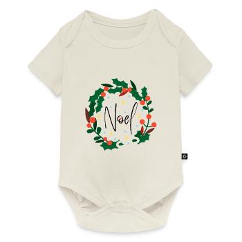 NOEL - Body à manches courtes Premium Bébé - blanc cassé - Devant