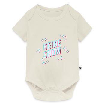 Keine Show - Tiktok Trend König Thomas - Baby Premium Kurzarmbody - Naturweiß - Vorne